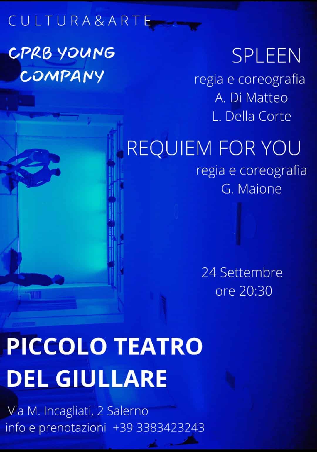 PICCOLO TEATRO DEL GIULLARE - Spleen e Requiem for you