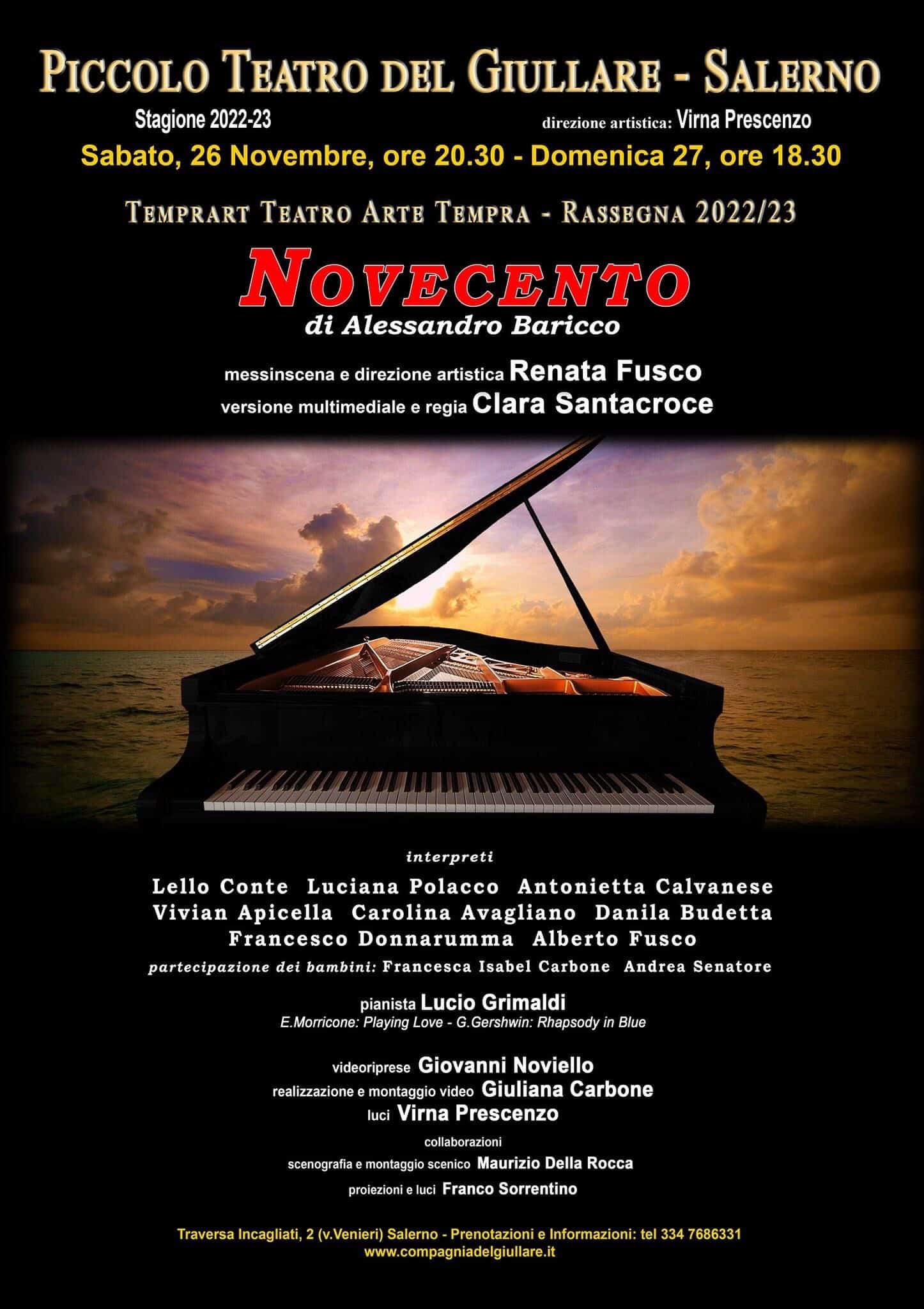 Manifesto Novecento TemprArt