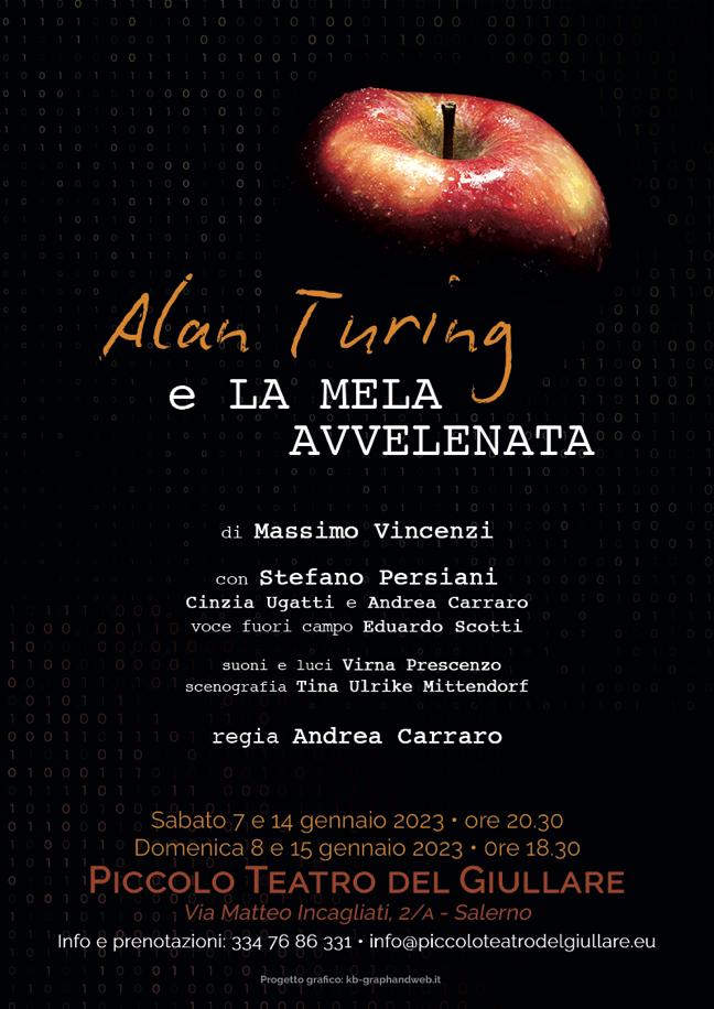 Manifesto Alan Turing e la mela avvelenata