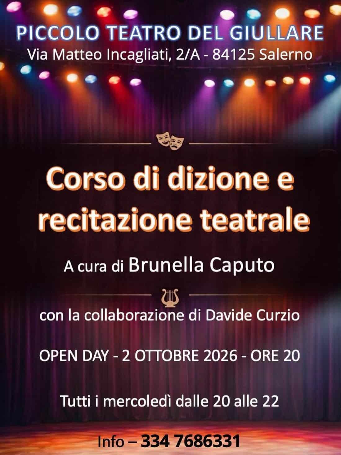 Teatro di prosa a Salerno 5 Corso di Dizione e Recitazione Teatrale a Salerno