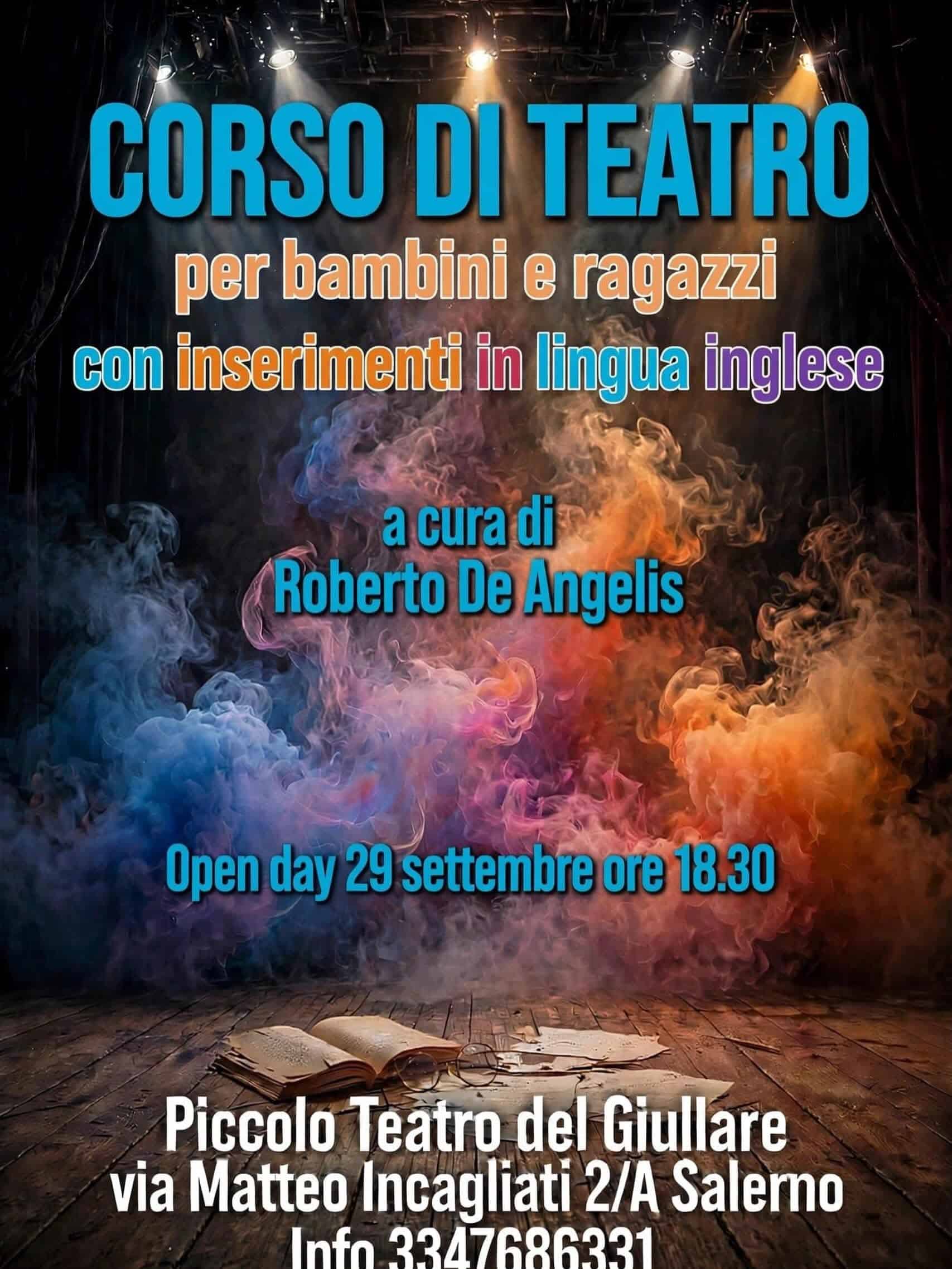 Teatro di prosa a Salerno 6 Corso di Teatro per Bambini e Ragazzi a Salerno